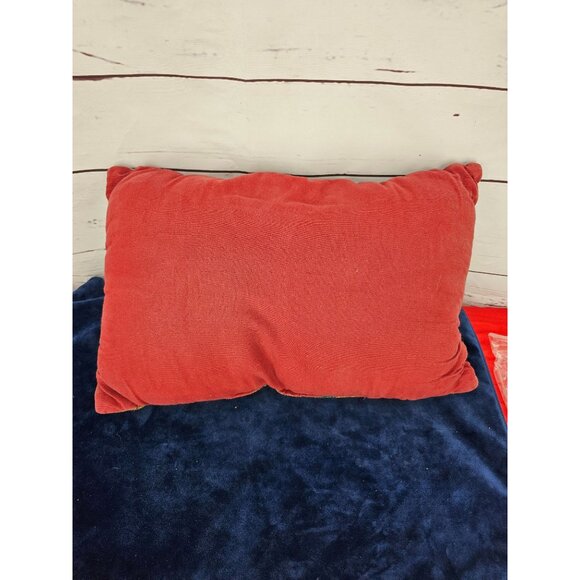 VINTAGE CHRISTMAS PRESENTS TAPESTRY COUNTRY 17" LENGTH THROW PILLOW TEDDY‎ BEAR - Picture 5 of 7